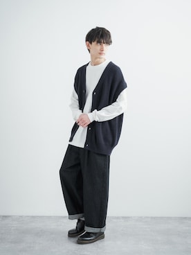 Rocky Monroeさん（メンズ・176cm）の春コーディネート