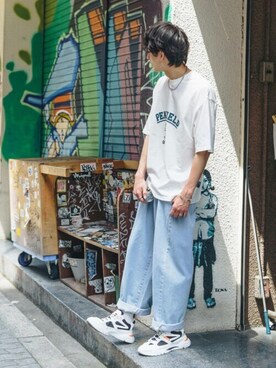 Rocky Monroeさん（メンズ・176cm）の夏コーディネート