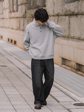 「Rocky Monroe（ロッキーモンロー）のアイテム」を使った、Rocky Monroeさん（メンズ・173cm）の秋コーディネート
