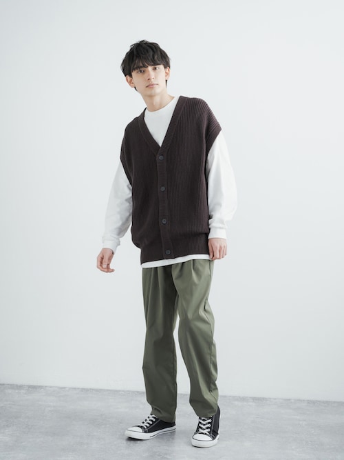 ワイドテーパード スケーターワークパンツ イージーシェフパンツ