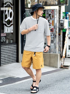 Rocky Monroeさん（メンズ・175cm）の夏コーディネート