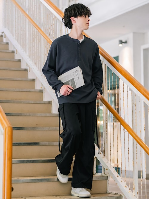 rosymonsterワッフルシャツ rosymonsterワッフルシャツ rosymonsterワッフルシャツ