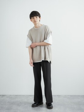 Rocky Monroeさん(メンズ・176cm)の春コーディネート