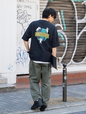 Rocky Monroeさん（メンズ・176cm）の夏コーディネート