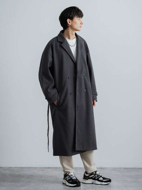 日本製 国産 無地 ポケット付き ロンＴ 長袖 カットソーMVS天竺 XL L/S Tee Aラインシルエット AUD6237