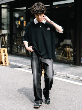 「Rocky Monroe（ロッキーモンロー）のアイテム」を使った、Rocky Monroeさん（メンズ・173cm）の夏コーディネート