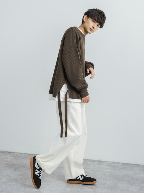 日本製 国産 無地 ポケット付き ロンＴ 長袖 カットソーMVS天竺 XL L/S Tee Aラインシルエット AUD6237