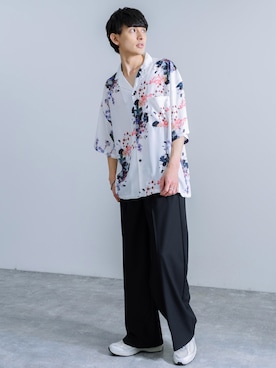 Rocky Monroeさん（メンズ・176cm）の夏コーディネート