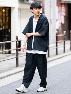 Rocky Monroeさん（メンズ・176cm）の夏コーディネート