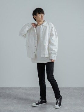 「Audience（オーディエンス）のアイテム」を使った、Rocky Monroeさん（メンズ・176cm）の夏コーディネート