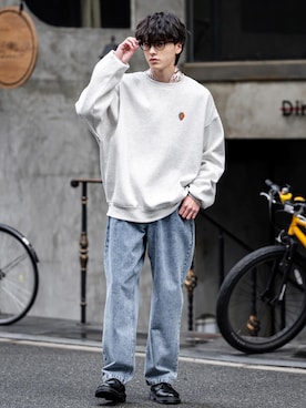 Rocky Monroeさん（メンズ・173cm）の冬コーディネート