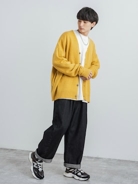 「Audience（オーディエンス）のアイテム」を使った、Rocky Monroeさん（メンズ・176cm）の秋コーディネート