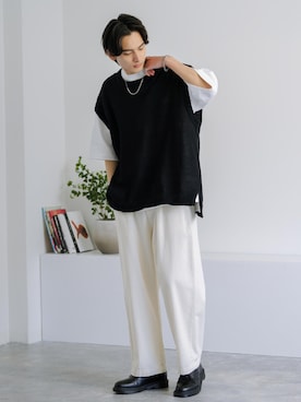 Rocky Monroeさん(メンズ・176cm)の春コーディネート