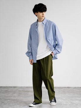 Rocky Monroeさん（メンズ・173cm）の春コーディネート