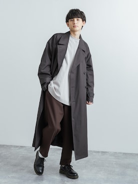 「Audience（オーディエンス）のアイテム」を使った、Rocky Monroeさん（メンズ・176cm）の秋コーディネート