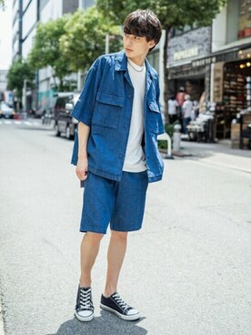 Rocky Monroeさん(メンズ・176cm)の夏コーディネート
