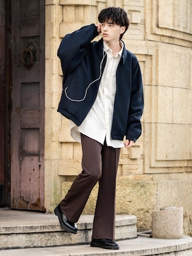 Rocky Monroeさん（メンズ・173cm）の冬コーディネート