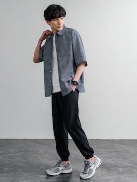 「Rocky Monroe（ロッキーモンロー）のアイテム」を使った、Rocky Monroeさん（メンズ・176cm）の春コーディネート