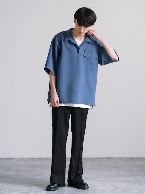 Rocky MonroeRocky Monroe����̃V���c/�u���E�X�u�I�[�o�[�T�C�Y �v���I�[�o�[ �X�L�b�p�[�����V���c�iRocky Monroe�b���b�L�[�������[�j�v���g�����R�[�f�B�l�[�g