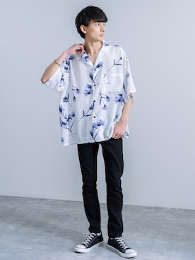 Rocky Monroeさん（メンズ・176cm）の夏コーディネート