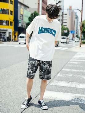 Rocky Monroeさん(メンズ・176cm)の夏コーディネート