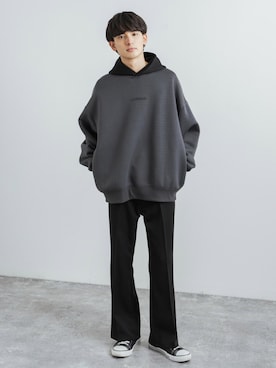 Rocky Monroeさん（メンズ・176cm）の冬コーディネート