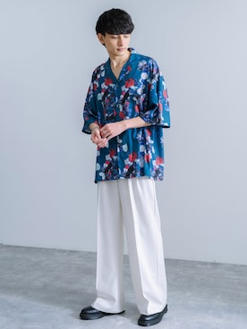 Rocky Monroeさん（メンズ・176cm）の夏コーディネート