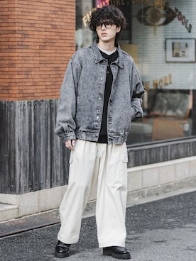 Rocky Monroeさん（メンズ・173cm）の冬コーディネート