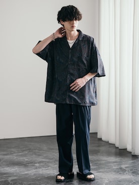 Rocky Monroeさん（メンズ・173cm）の夏コーディネート