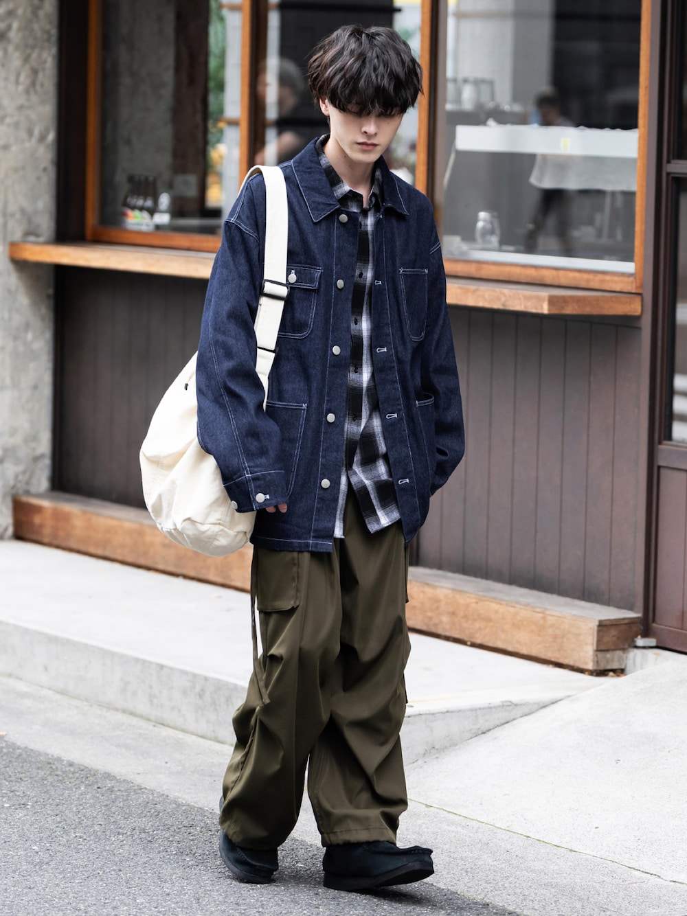   デニム カバーオール ヴィンテージ サイズL 1724836760.jpg