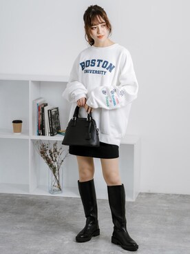 Rocky Monroeさん（レディース・164cm）の冬コーディネート