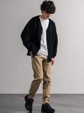 Rocky Monroeさん（メンズ・173cm）の冬コーディネート