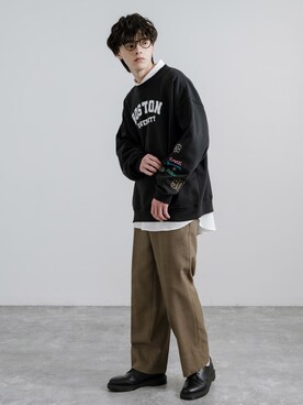 Rocky Monroeさん（メンズ・173cm）の冬コーディネート