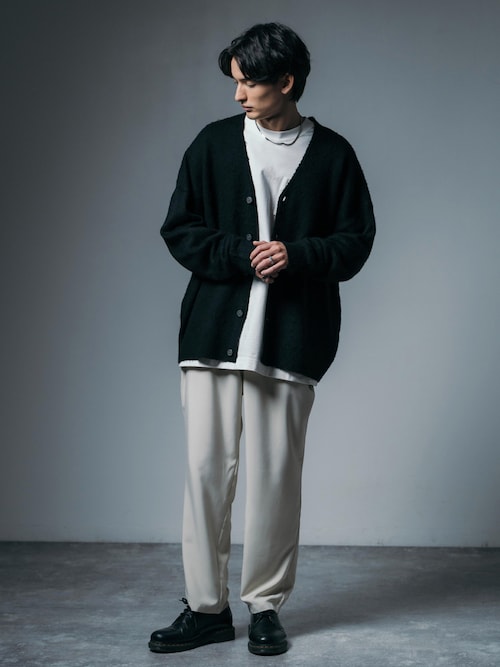 日本製 国産 無地 ポケット付き ロンＴ 長袖 カットソーMVS天竺 XL L/S Tee Aラインシルエット AUD6237