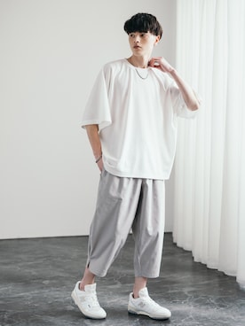 Rocky Monroeさん（メンズ・173cm）の春コーディネート