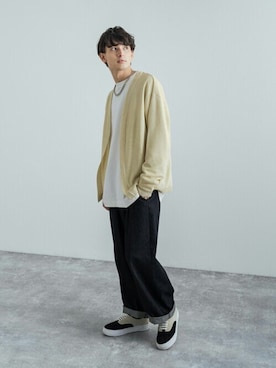 「Audience（オーディエンス）のアイテム」を使った、Rocky Monroeさん（メンズ・176cm）の秋コーディネート