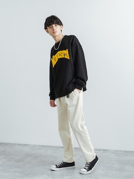 Rocky Monroeさん（メンズ・176cm）の春コーディネート