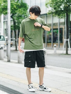 Rocky Monroeさん（メンズ・176cm）の夏コーディネート