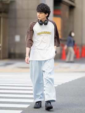 Rocky Monroeさん（メンズ・176cm）の夏コーディネート