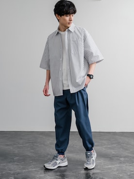 「Rocky Monroe（ロッキーモンロー）のアイテム」を使った、Rocky Monroeさん（メンズ・173cm）の春コーディネート