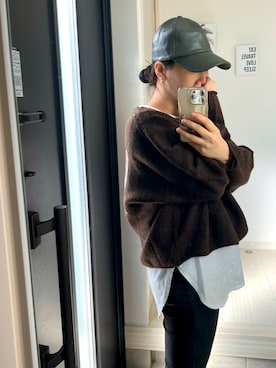 GYDA（ジェイダ）の「カラーグラフィックニット TOPS（ニット/セーター 
