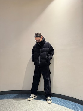 「DANKE SCHON（ダンケシェーン）のアイテム（その他アウター）」を使った、ハヤカワカイさん（メンズ・173cm）の秋コーディネート
