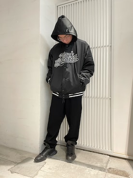 「black eye patch」｜ハヤカワカイさん（メンズ・173cm）の冬コーディネート