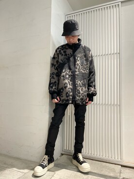 「Y-3（ワイスリー）のアイテム（ジャケット/アウター）」を使った、ハヤカワカイさん（メンズ・173cm）の冬コーディネート