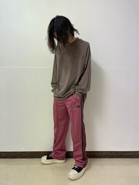 「A4A（エーフォーエー）のアイテム」を使った、ハヤカワカイさん（メンズ・173cm）の春コーディネート