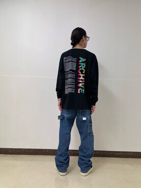 「A4A（エーフォーエー）のアイテム」を使った、ハヤカワカイさん（メンズ・173cm）の秋コーディネート