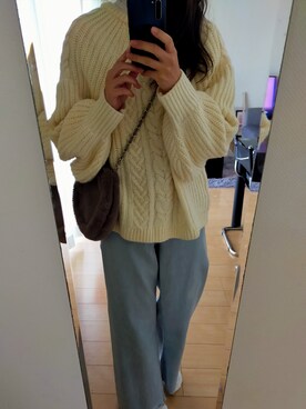 「Java（ジャバ）のアイテム」を使った、yuseさん（レディース・168cm）の冬コーディネート