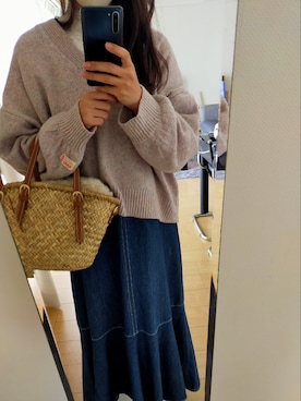 「Java（ジャバ）のアイテム」を使った、yuseさん（レディース・168cm）の冬コーディネート