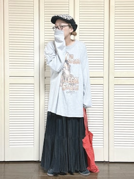 ぽん。さん（レディース・158cm）の秋コーディネート