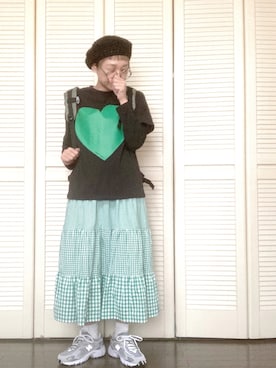 ぽん。さん（レディース・158cm）の春コーディネート